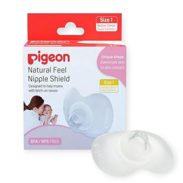 Pigeon Natural Feel Nipple Shield Size 1 - 1 Piece